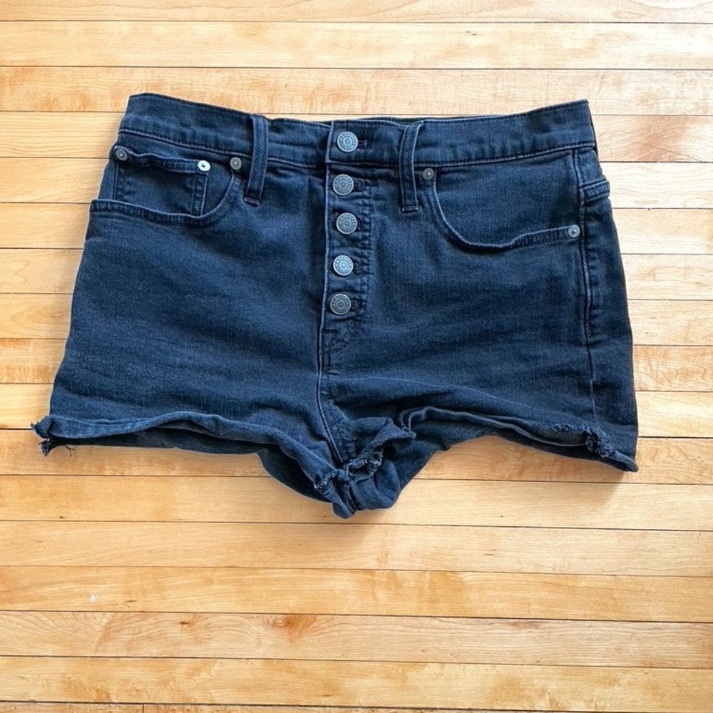 Madewell High-rise Button Fly Jean Shorts